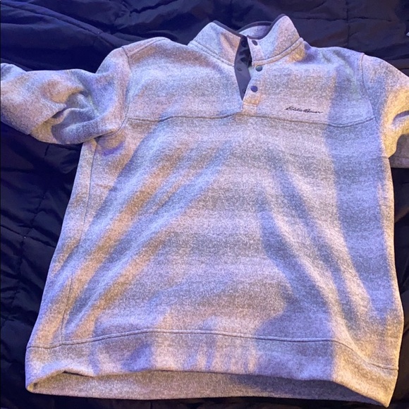 Eddie Bauer button sweater